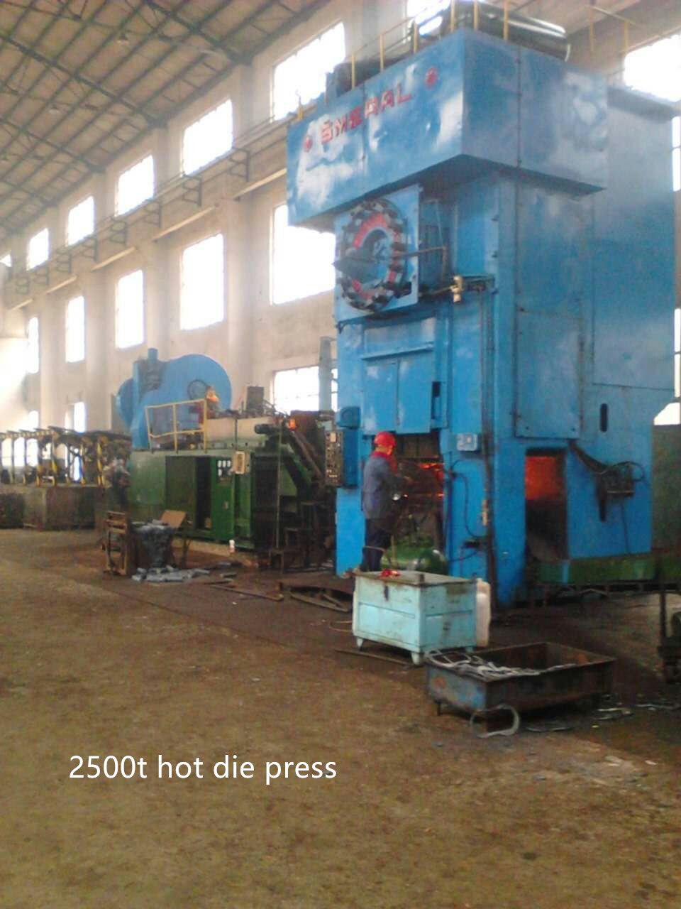 2500T hot press